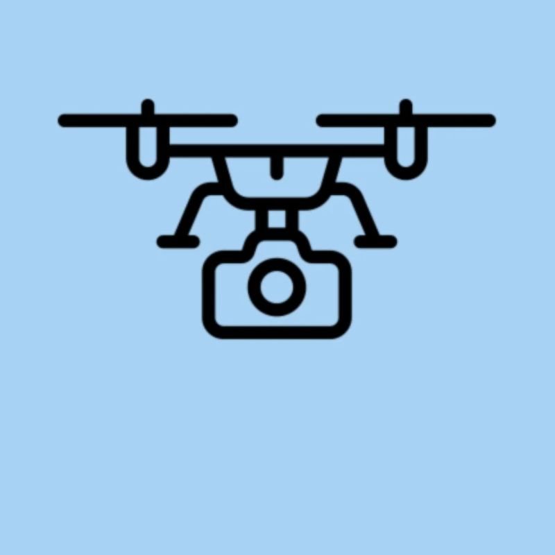 Drone icône caméra drone