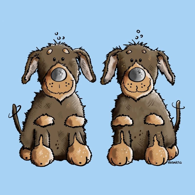 Two Dachshunds