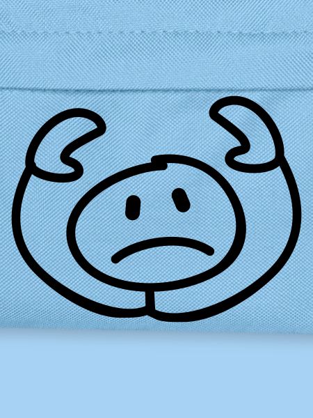 resigned stick man head