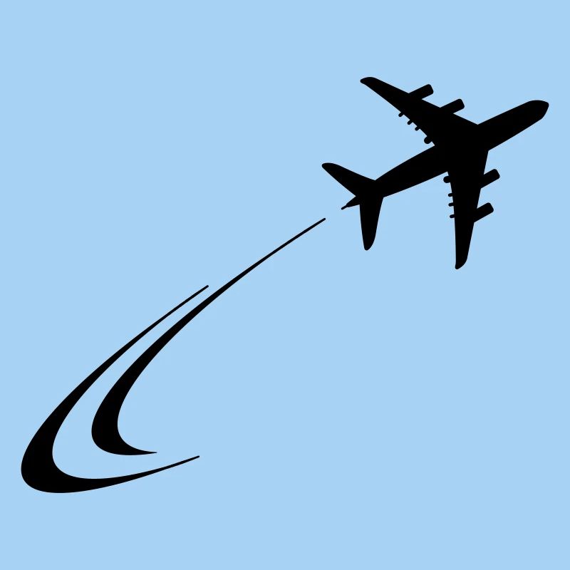 L’avion s’envole