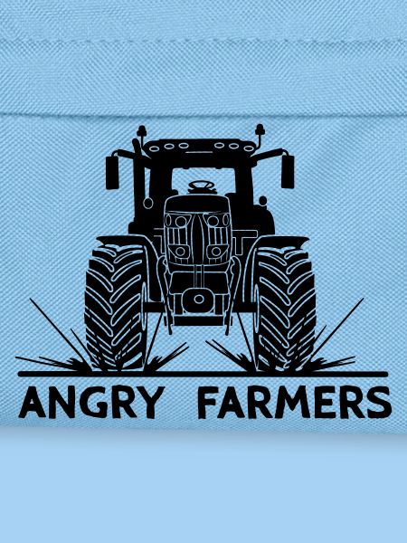 Tractor protest Angry farmers