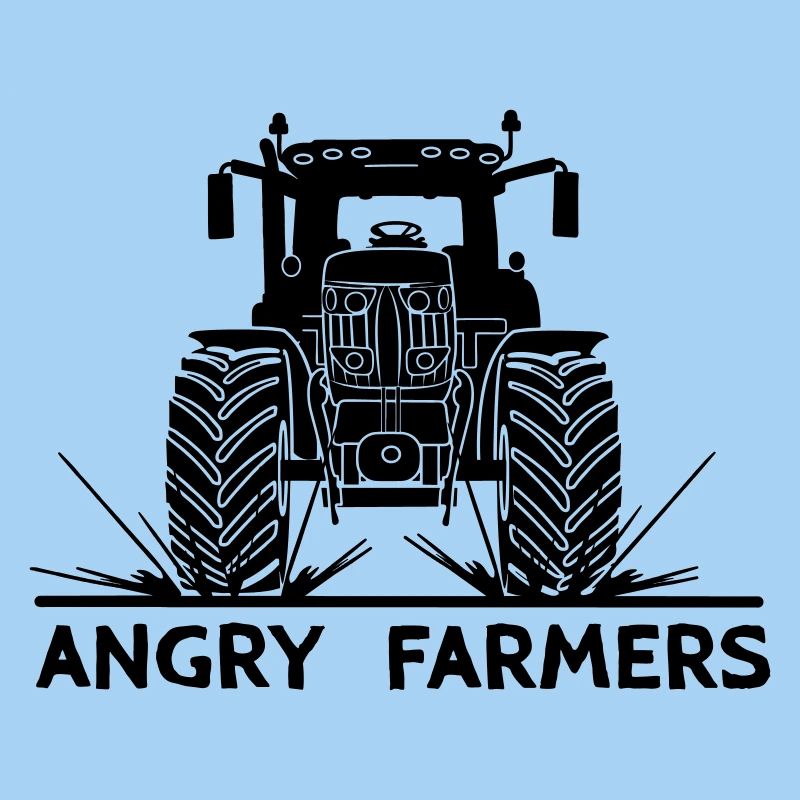 Tractor protest Angry farmers
