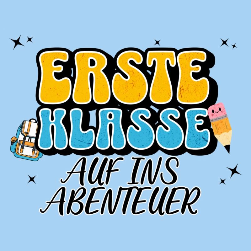 Erste Klasse Abenteuer Motiv