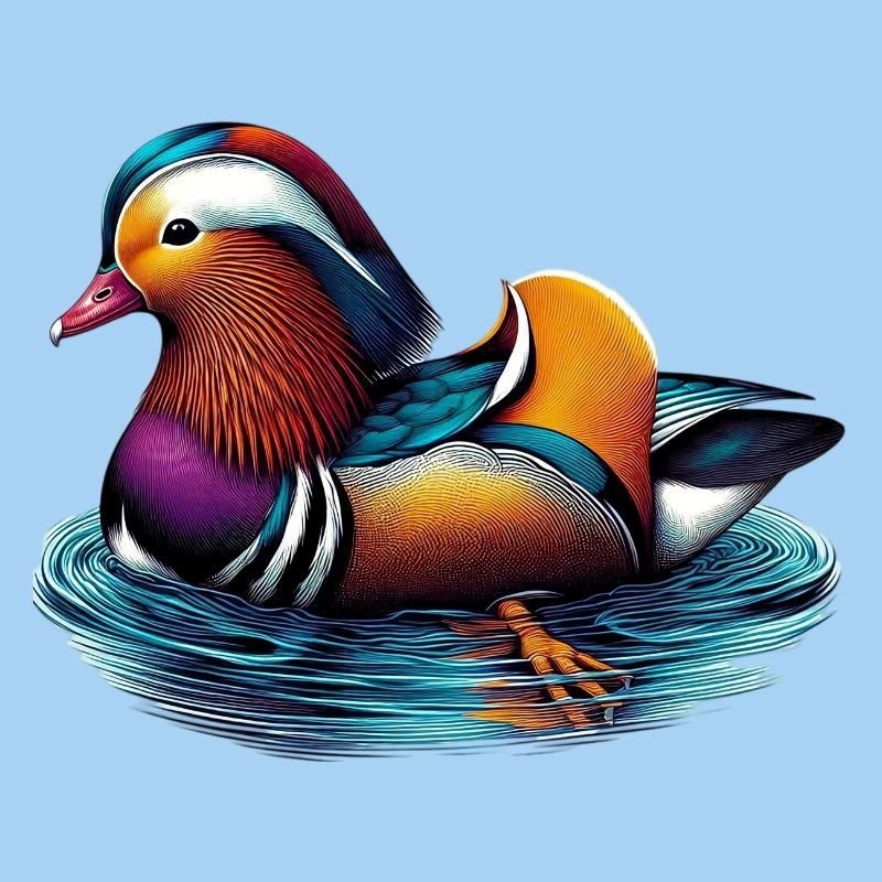 Mandarin duck