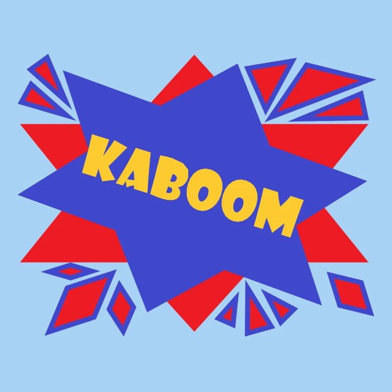 Komischer Kaboom