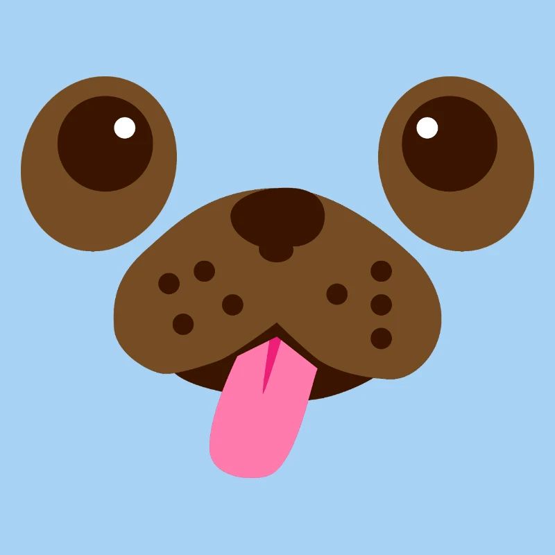 Mops-Gesicht