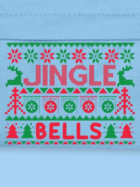 Hässlicher Pullover – Jingle Bells Strickmuster