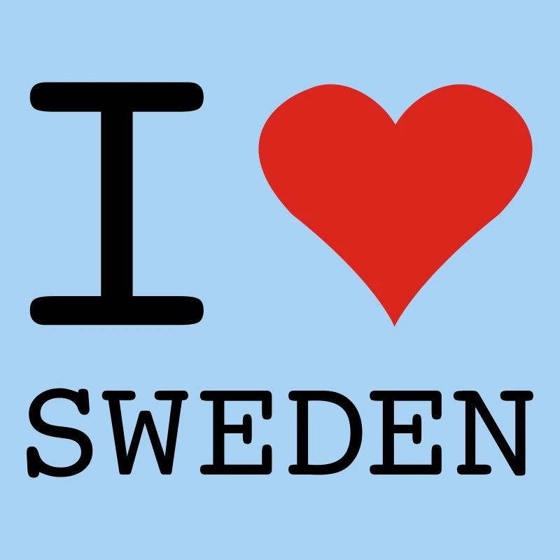 J’AIME LA SUÈDE Schweden
