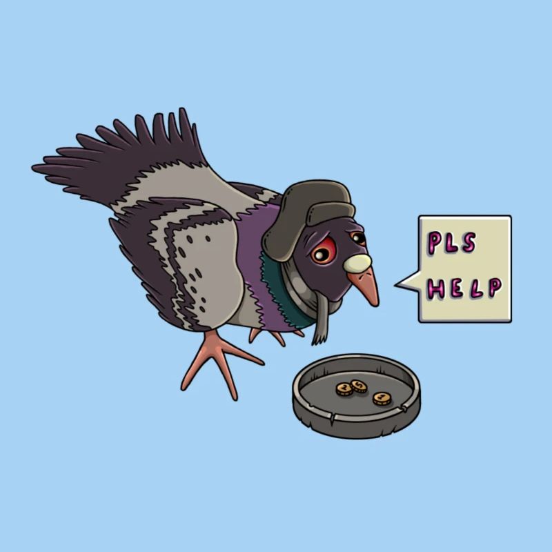 Sad Pigeon
