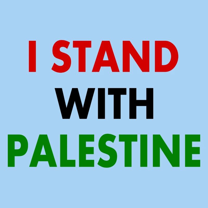 I stand with palestine