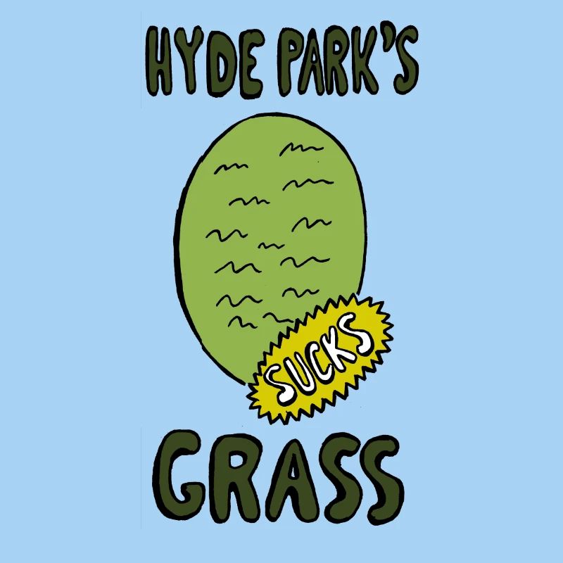 Herbe de Hyde Park SUCE