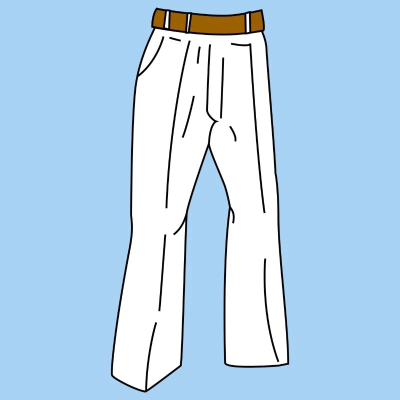 pantalon blanc