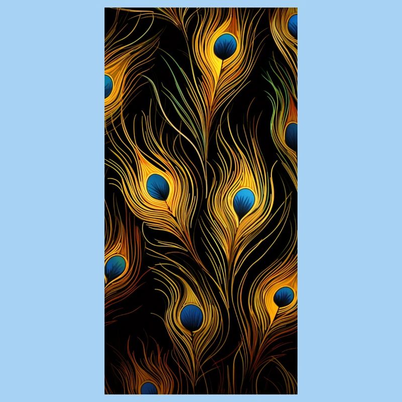 Plumes de paon