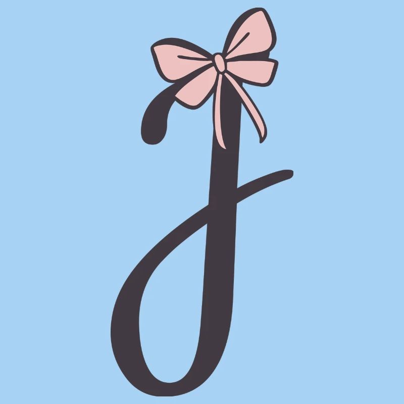 Ruban Lettre Initiale J