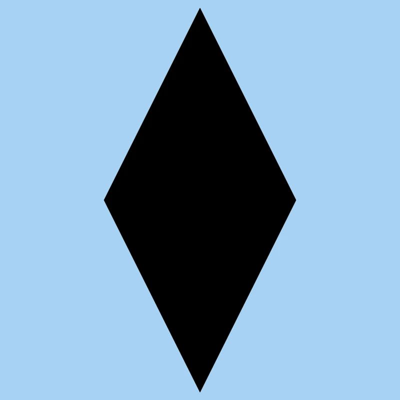 schwarze Raute