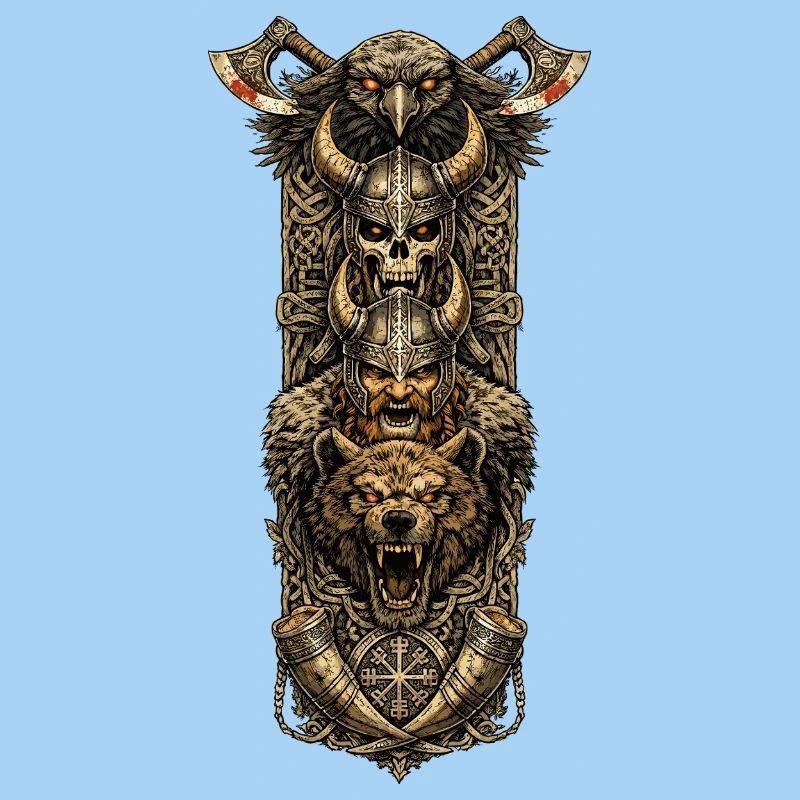 Raven Wolf Viking Order