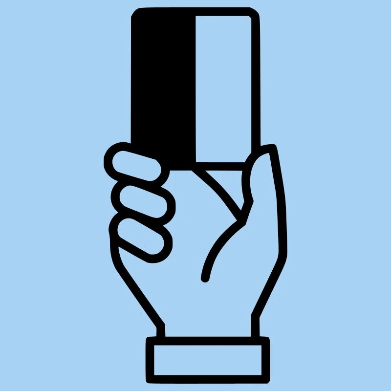 Referee Card Sending-Off Vector