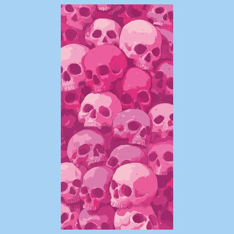 Pink Skull Pattern