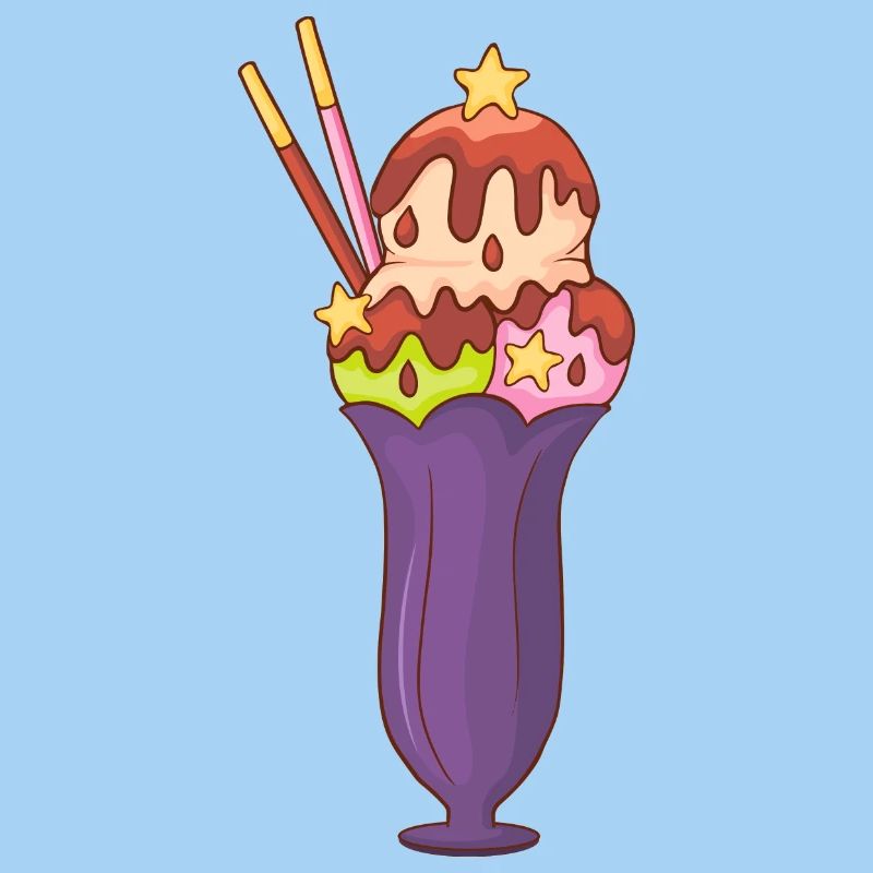 Eis Speiseeis Eiskrem Eiscreme Kugeleis Eisbecher