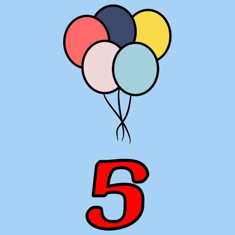 5. ANNIVERSAIRE. 5 ANS. 5e ANNIVERSAIRE