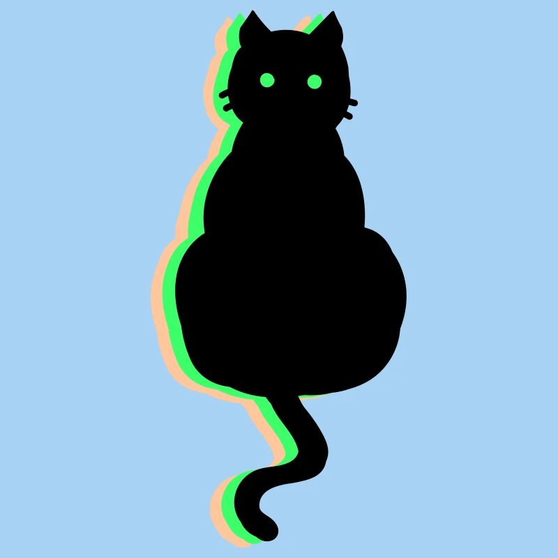 Neon Katze