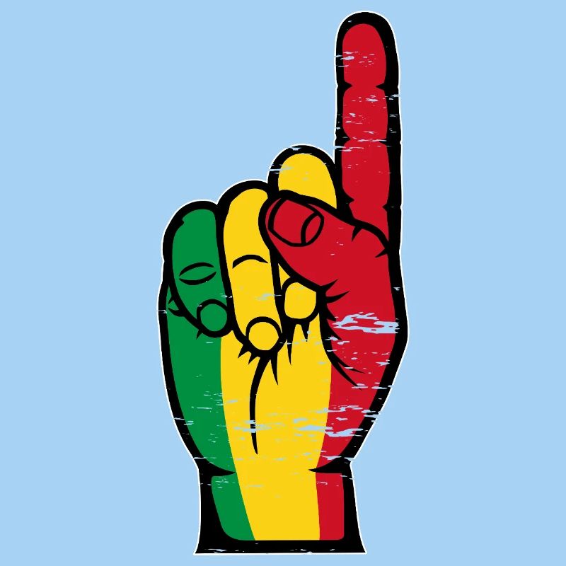 Drapeau du Mali numéro 1 utilisé