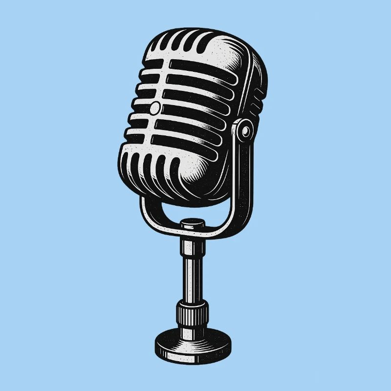 Old microphone