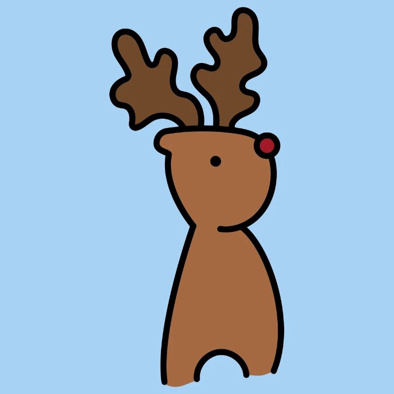 L’orignal à Noël