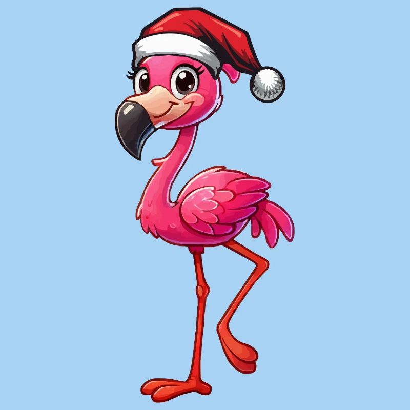 Flamingo Christmas