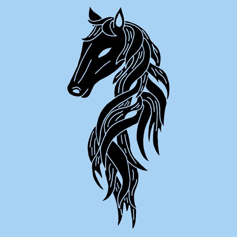 Cheval noir
