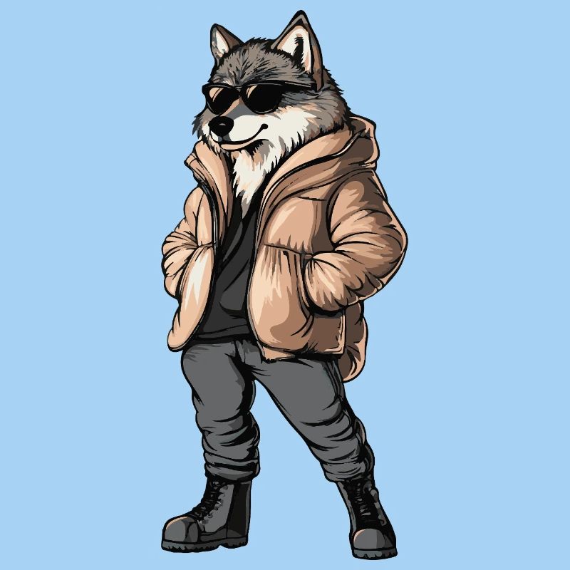 Wolf Cool Hiver