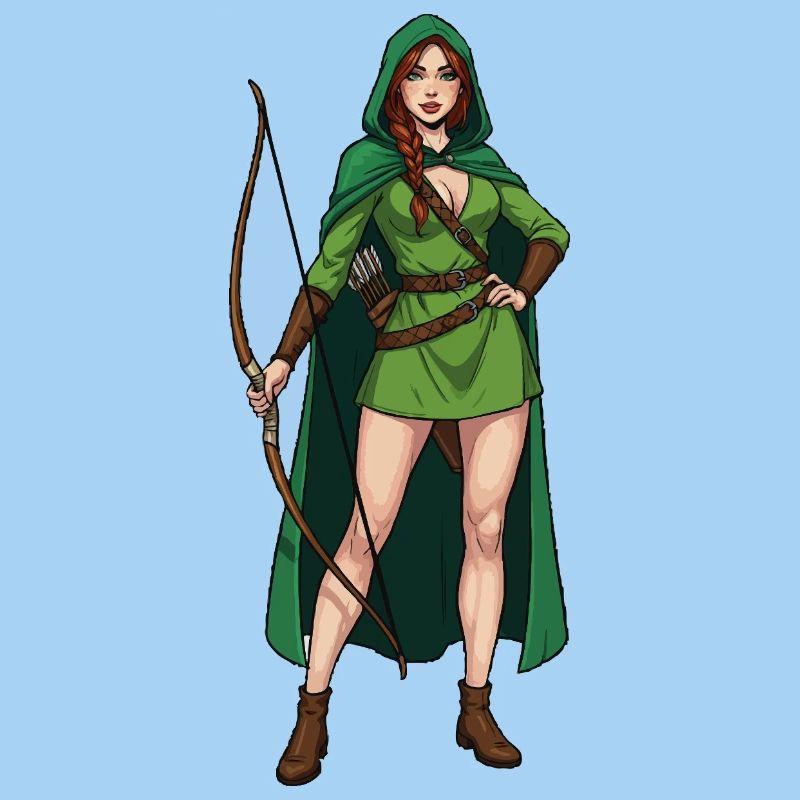Robin-Hood-Ehefrau
