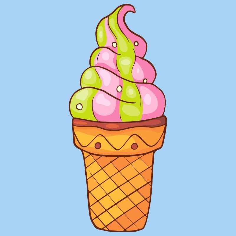 Softeis Eis Speiseeis Eiskrem Eiscreme Kugeleis