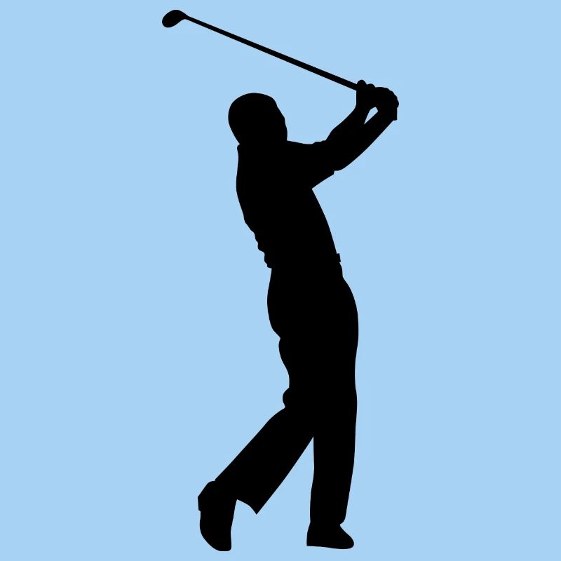 Golf Golfer Golfer Terrain de golf