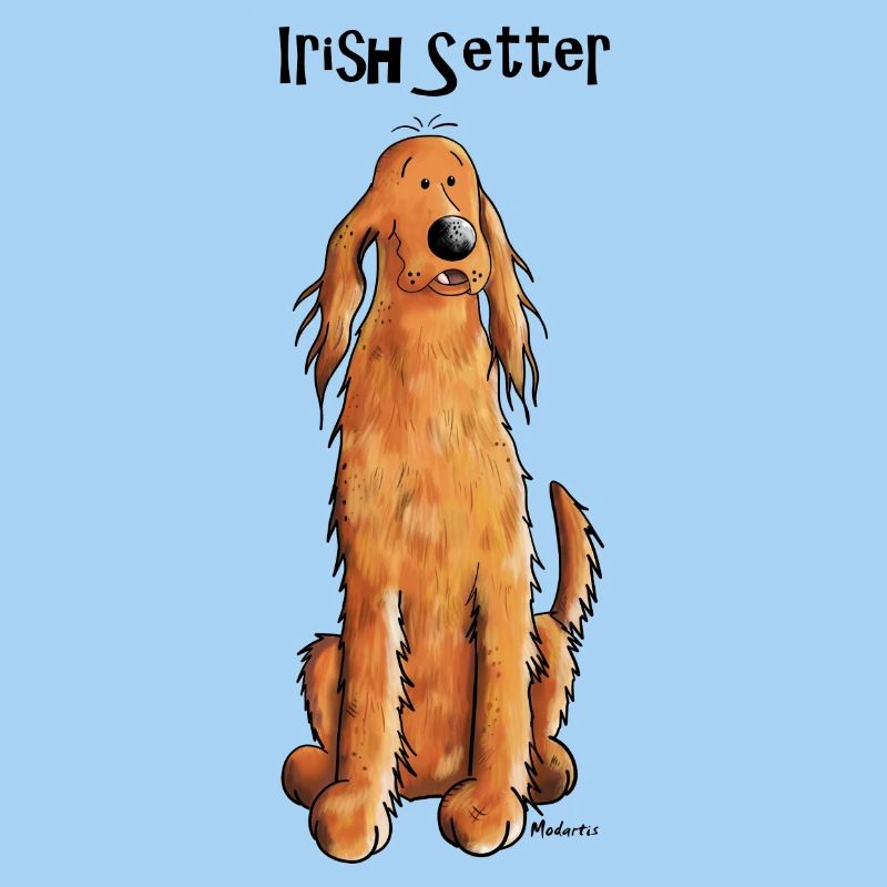 Happy Irish Setter