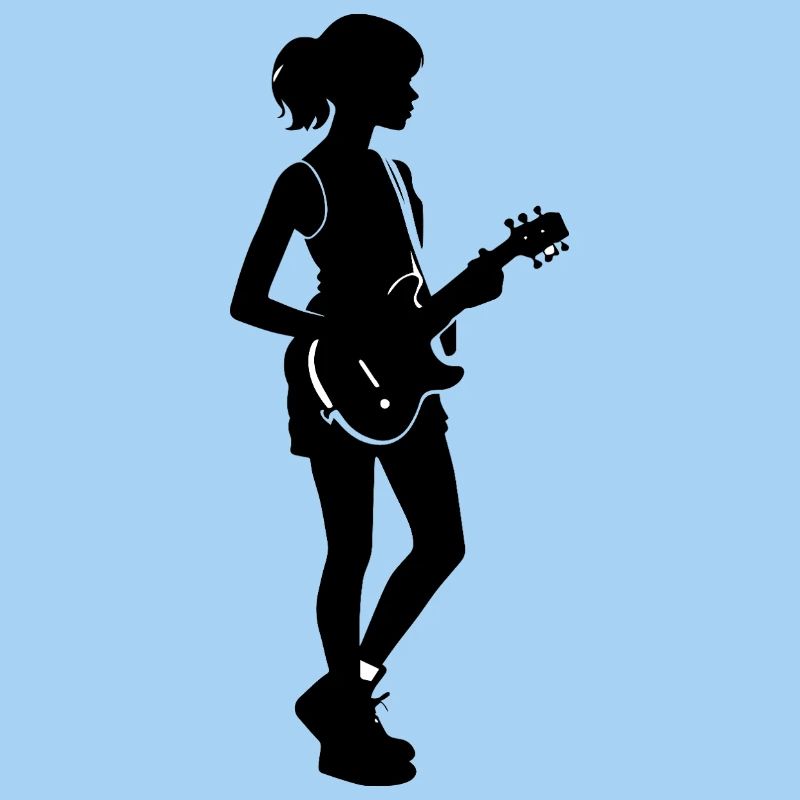 Fille Guitariste - Conception musicale