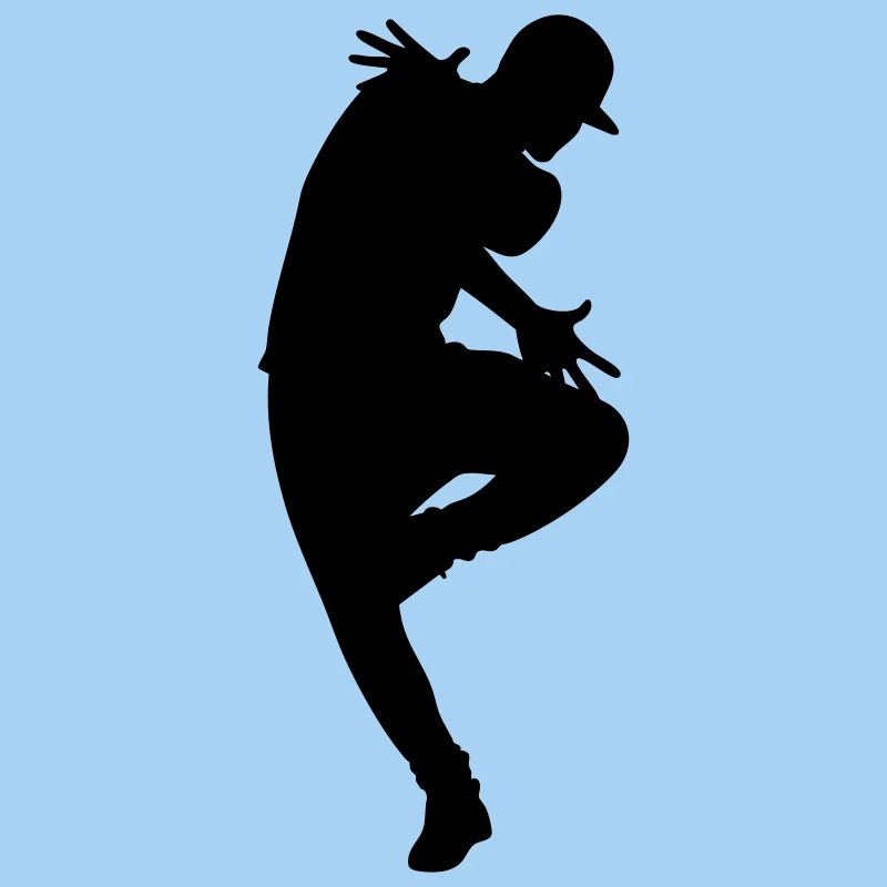 B-Boy Silhouette – Breakdance Flow