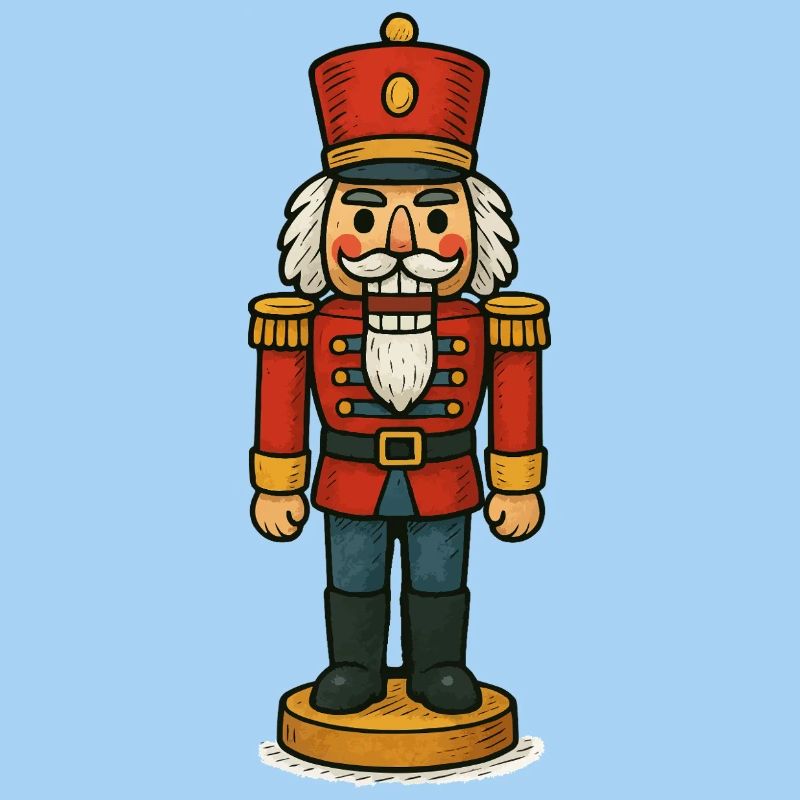Nussknacker Soldat Comic