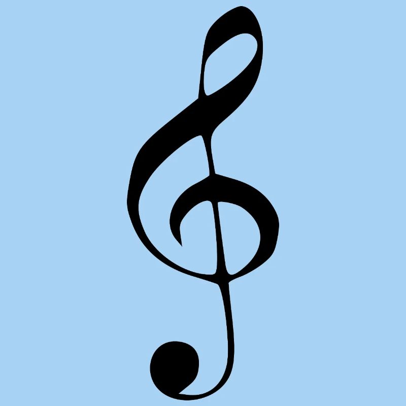 Music clef Note Musical note black