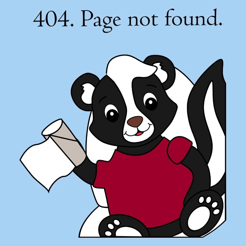 Skunk Pixie 404 Page not found