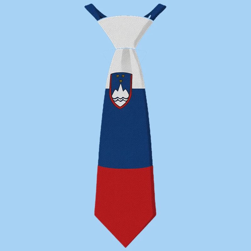 Cravate Slovénie – Conception du drapeau
