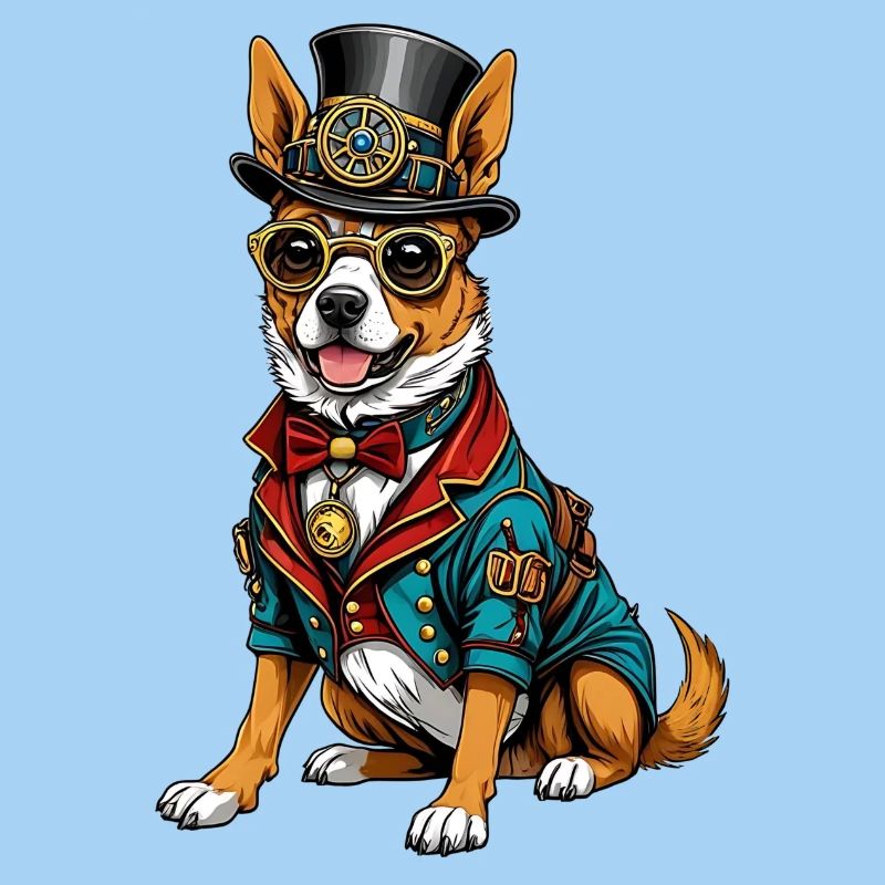 Steampunk-Hund