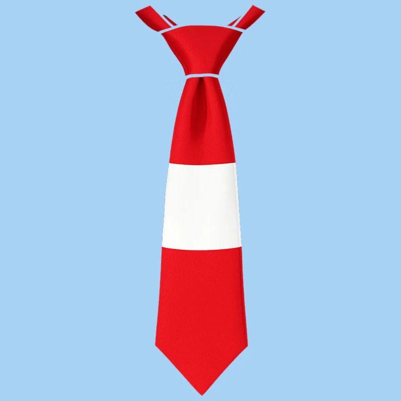 Lettische Krawatte – Flaggendesign
