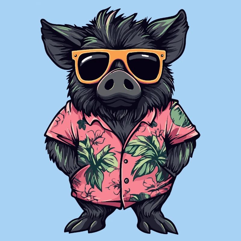 Pig Summer Wild Boar