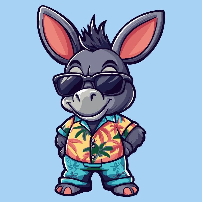 Donkey Cool Summer