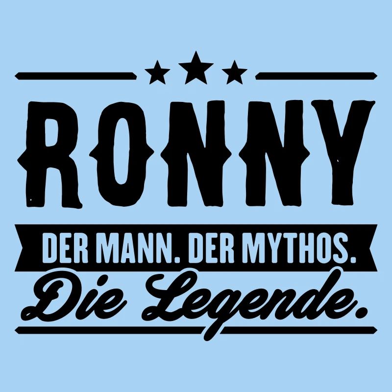 Man Myth Legend Ronny
