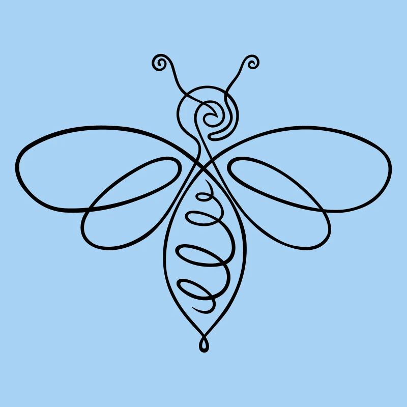 Biene Bienchen One Line