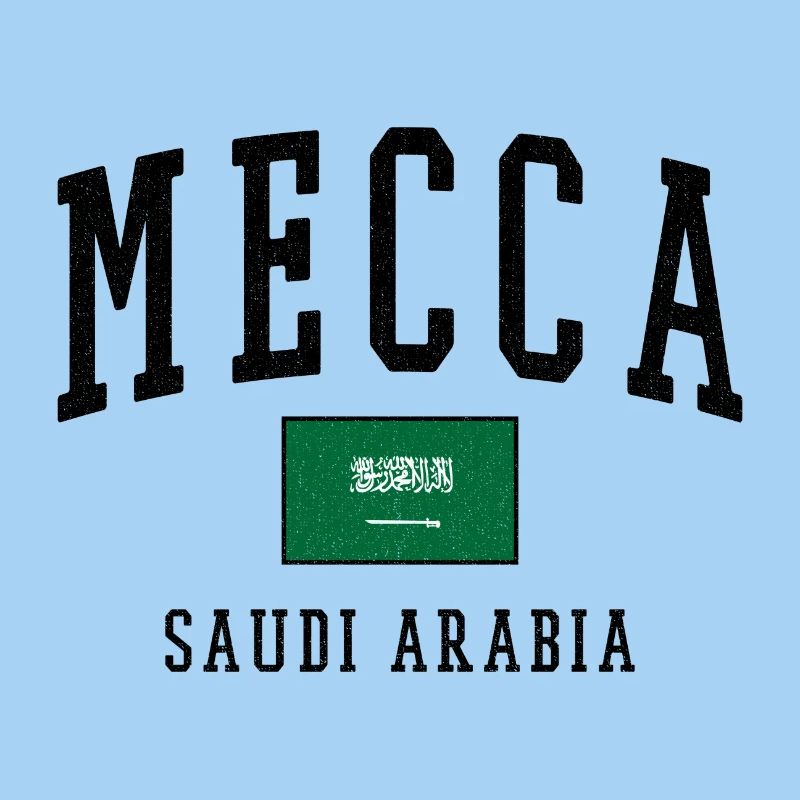 Mecque, Arabie Saoudite : Conception du drapeau