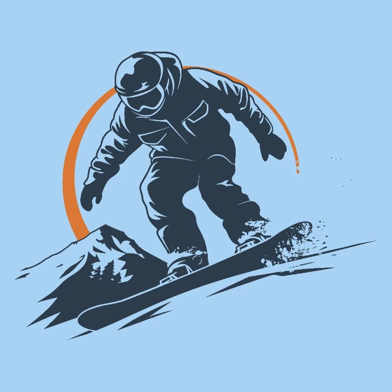 Snowboarder Graphic