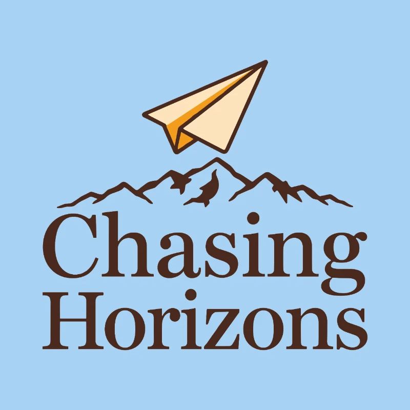 Papierflieger Spruch Zitat Chasing Horizons